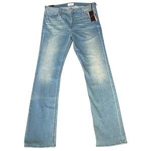 Jen 7 Jeans Women Sz 16 Blue Slim Straight NWT